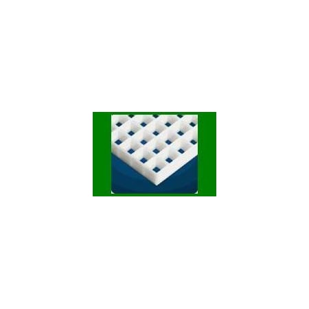 Professional Plastics Silver Eggcrate Louver, .500 Cube X 24 X 48 15 Sheet Case SEGG.375X24X48SV.500CUBE-15PCS